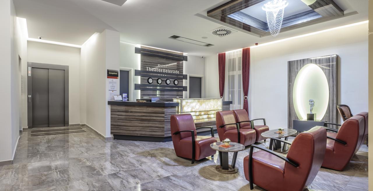 Hotel Theater Belgrade Garni Exteriör bild