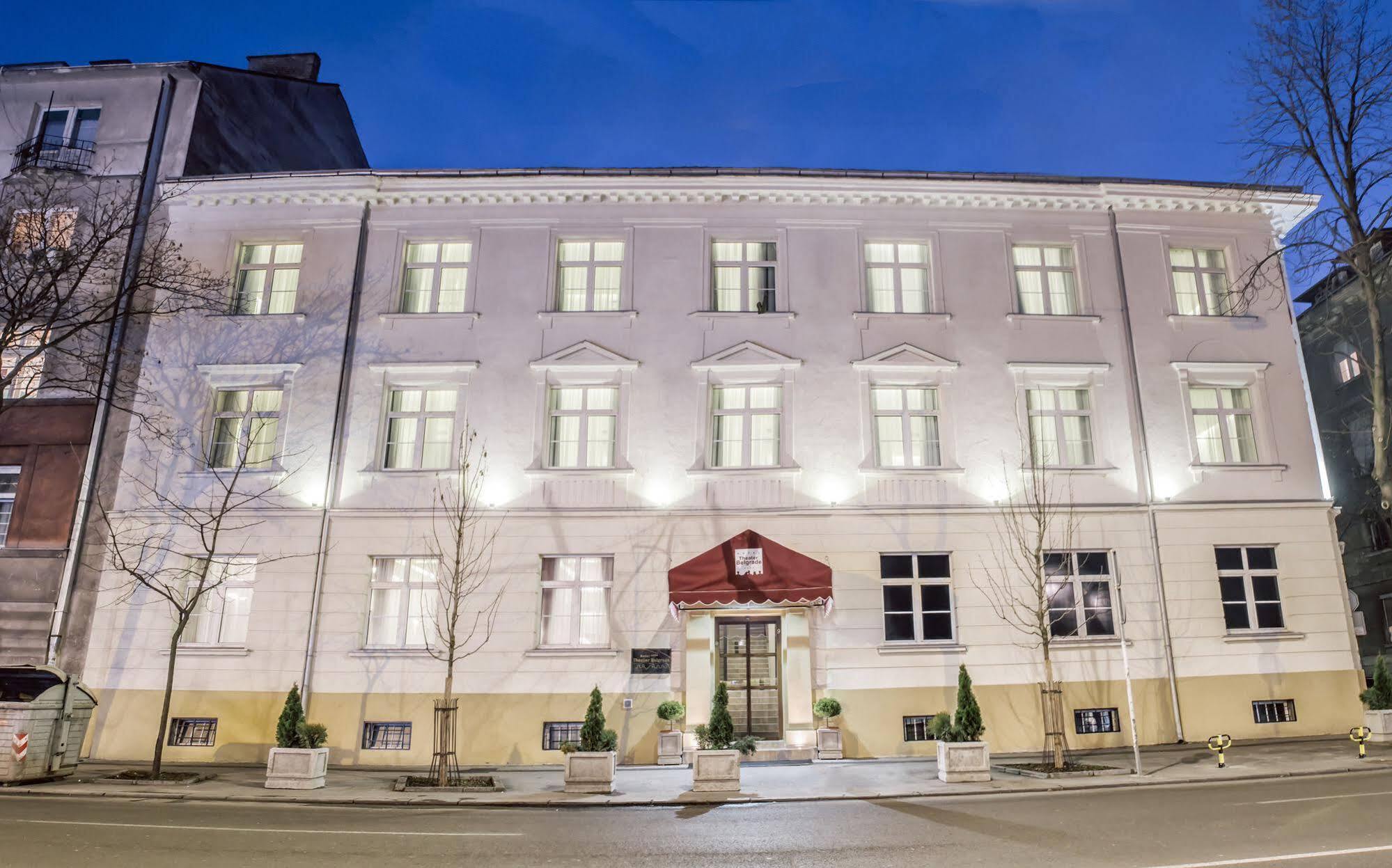 Hotel Theater Belgrade Garni Exteriör bild