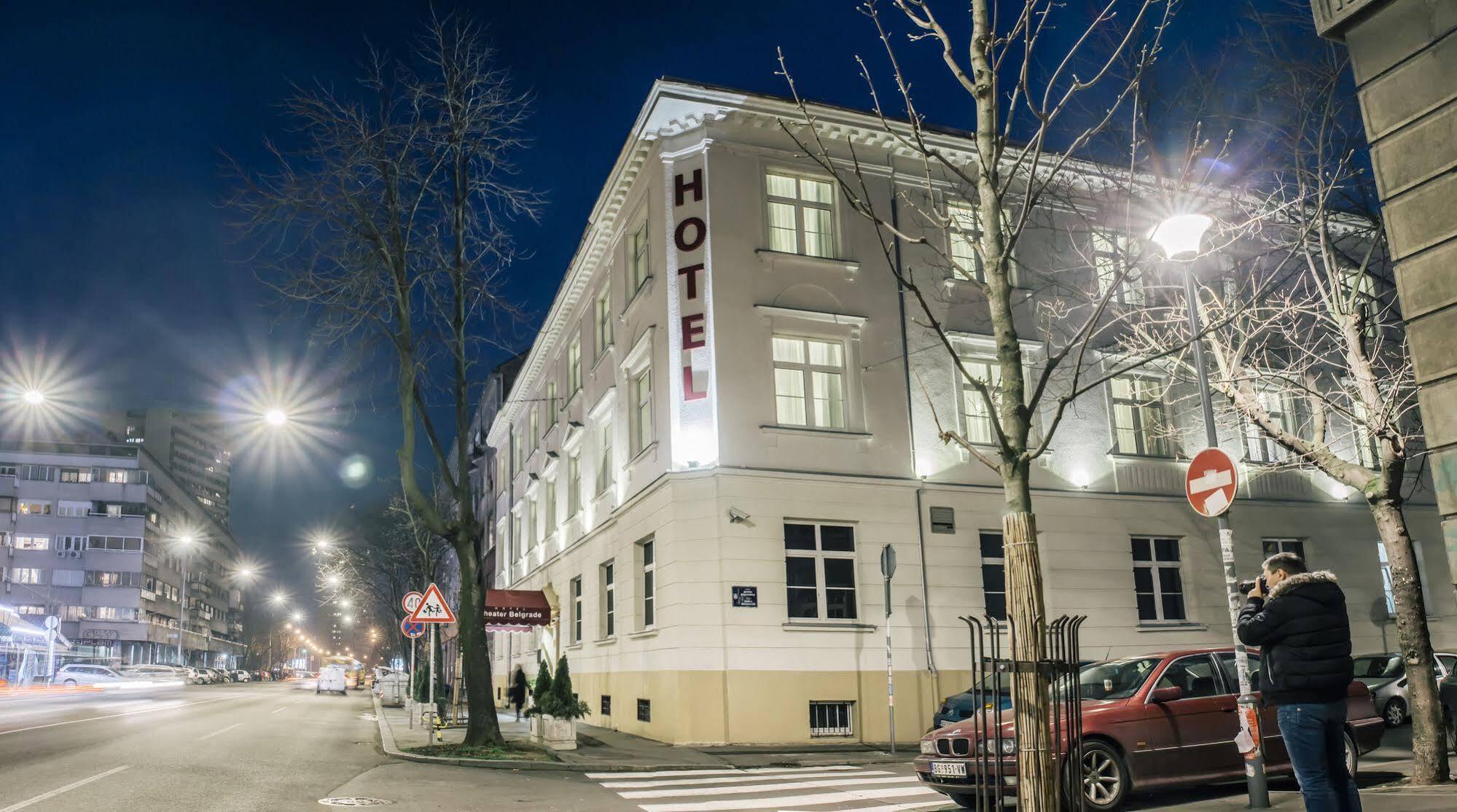 Hotel Theater Belgrade Garni Exteriör bild